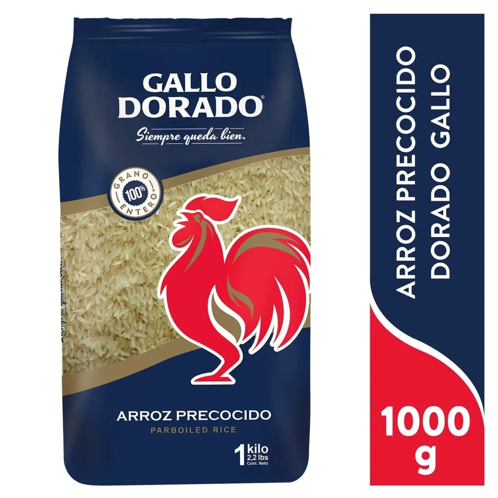 Arroz Gallo Dorado Precocido – 1kg