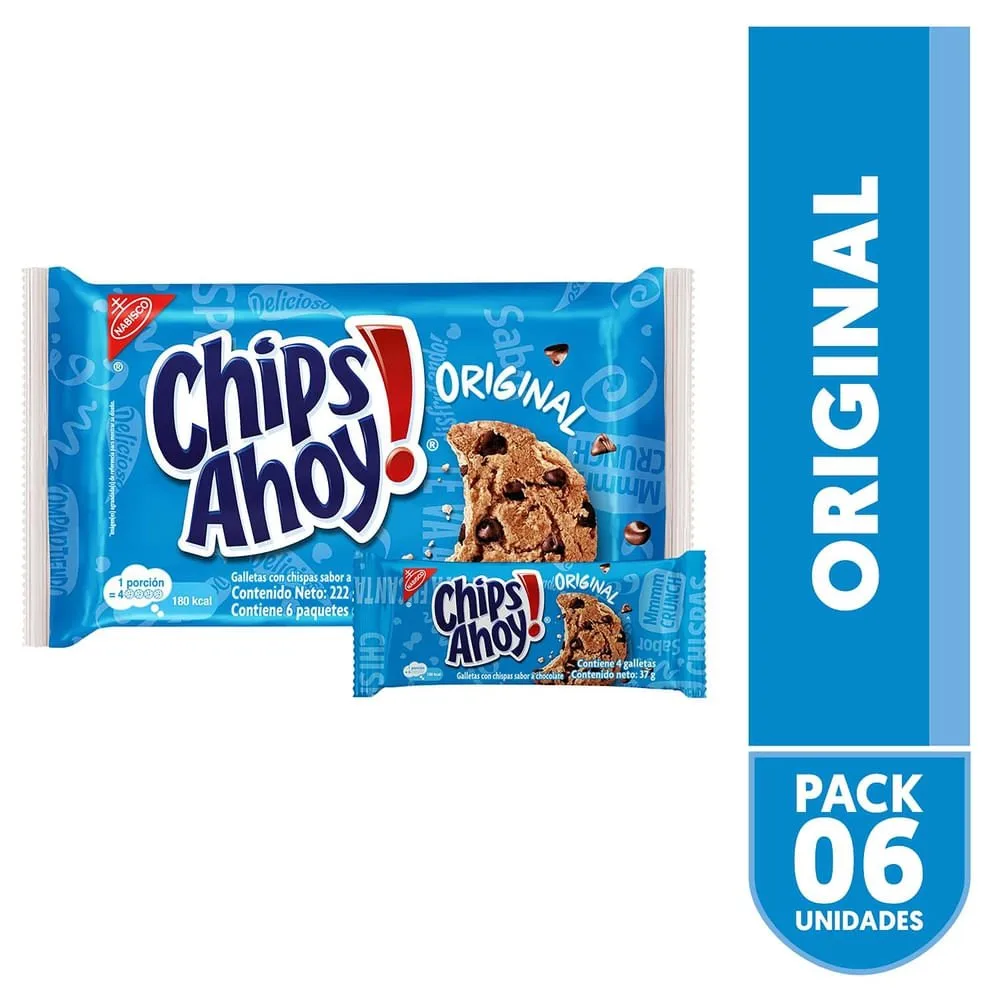 Galleta Chip Ahoy Original – 222 g