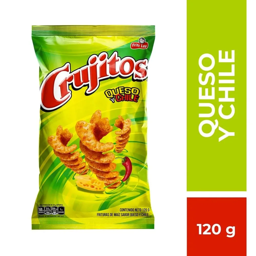Snack Frito Lay Crujitos Queso y Chile – 120 g