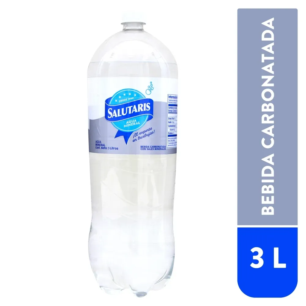 Agua Mineral Salutaris – 3 L