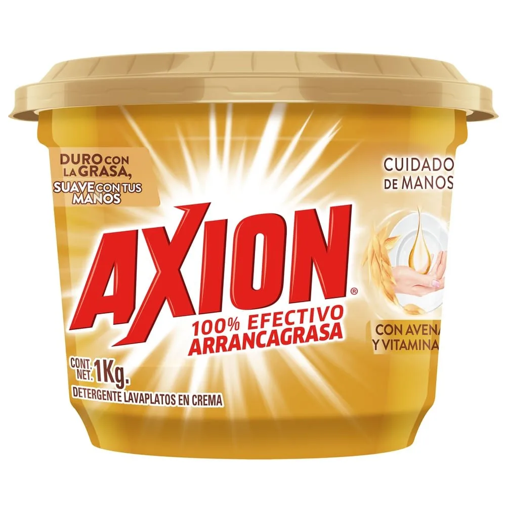 Lavaplatos Axion Avena y Vitamina E Pasta – 1 kg
