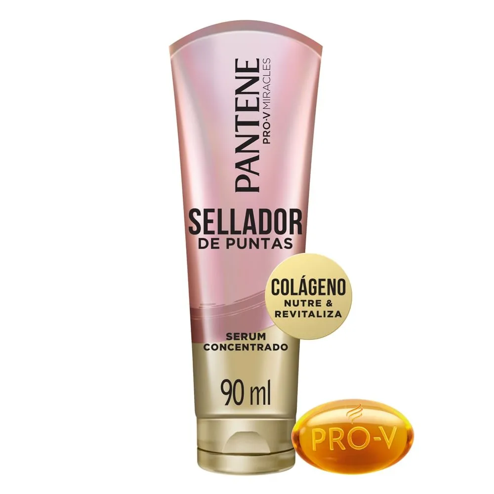 Serum Pantene Pro-V Miracles Colágeno Nutre & Revitaliza Sellador de Puntas Concentrado 90 ml