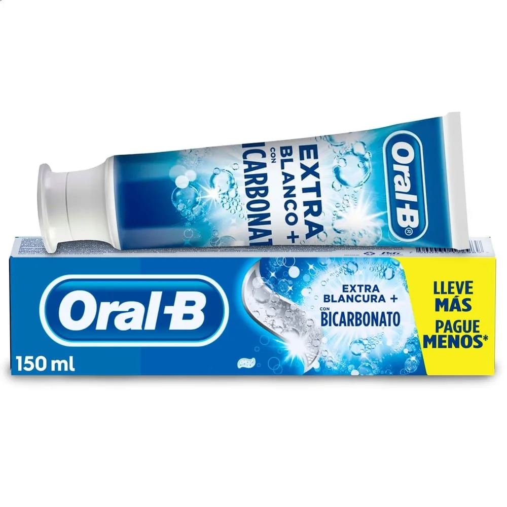 Pasta Dental Con Bicarbonato Oral-B Baking Soda 150 ml (180 g)