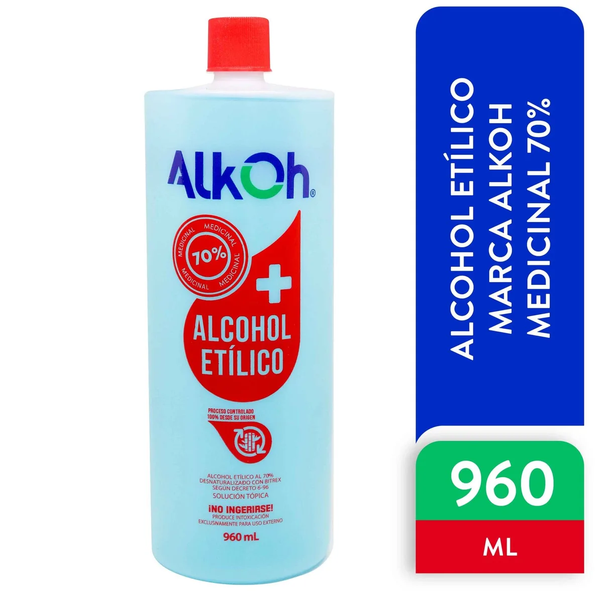 Alcohol Etílico Alkoh Medicinal 70% – 960ml