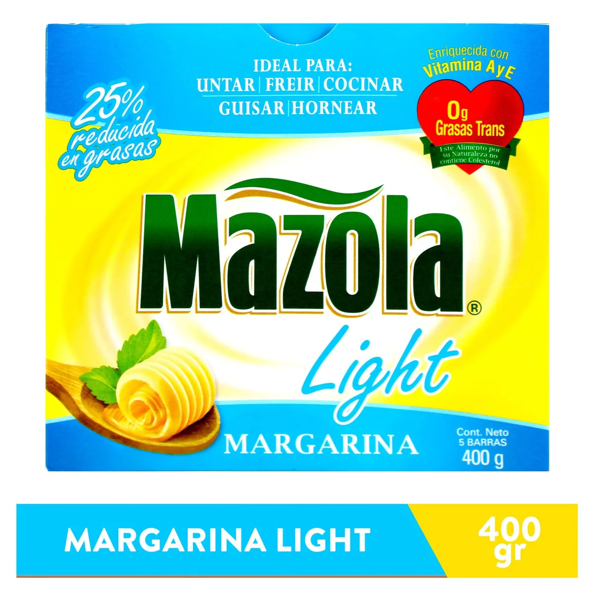 Margarina Mazola Light – 400 g
